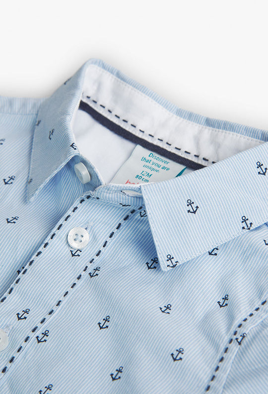 Buy Poplin shirt printed for baby -BCI - 718354 Online Lebanon, Online Shopping Lebanon