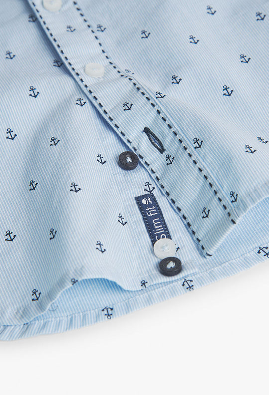 Buy Poplin shirt printed for baby -BCI - 718354 Online Lebanon, Online Shopping Lebanon