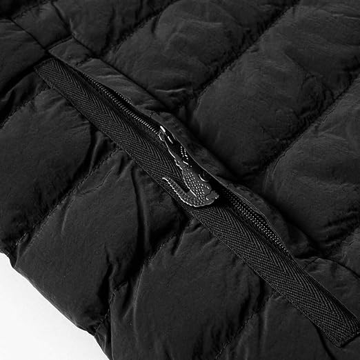 Men's Lightweight Foldable Hooded Water-Resistant Puffer Coat