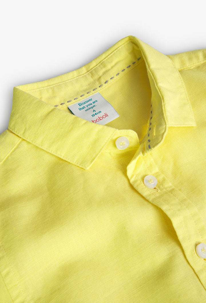 Buy Linen shirt long sleeves for boy -BCI - 738031 Online Lebanon, Online Shopping Lebanon