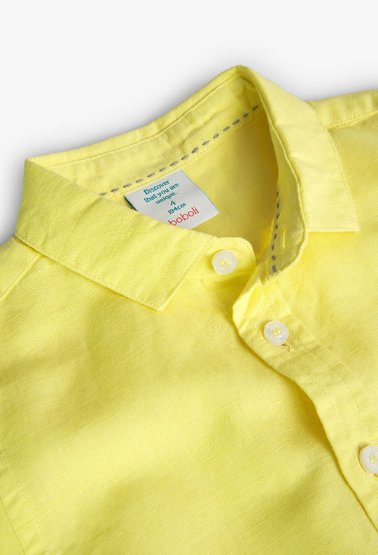 Buy Linen shirt long sleeves for boy -BCI - 738031 Online Lebanon, Online Shopping Lebanon