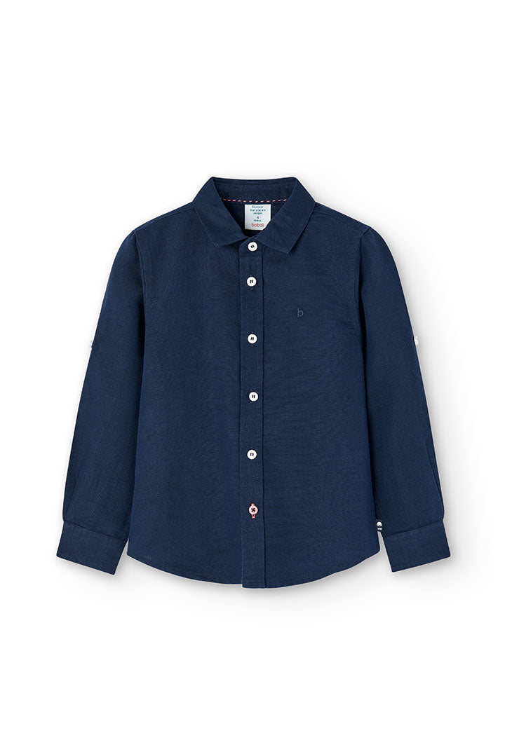 Buy Linen shirt long sleeves for boy -BCI - 738031 Online Lebanon, Online Shopping Lebanon