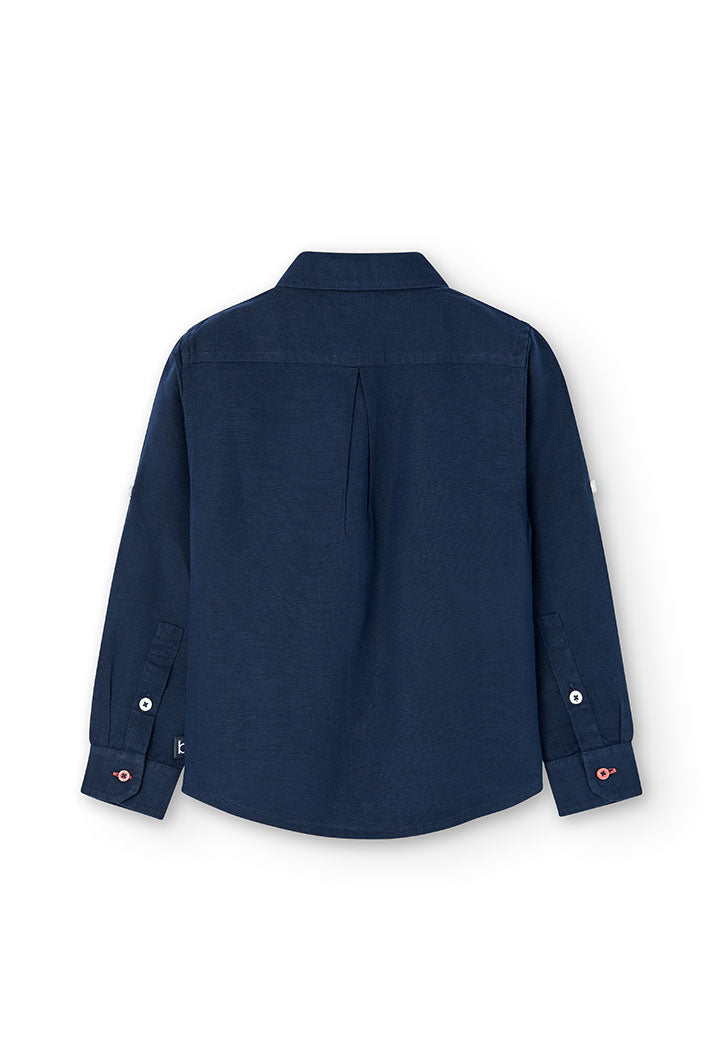 Buy Linen shirt long sleeves for boy -BCI - 738031 Online Lebanon, Online Shopping Lebanon
