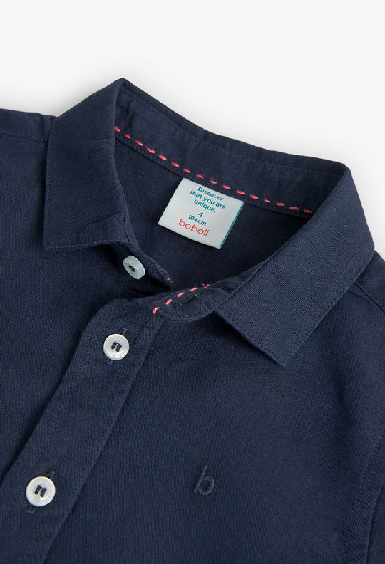Buy Linen shirt long sleeves for boy -BCI - 738031 Online Lebanon, Online Shopping Lebanon