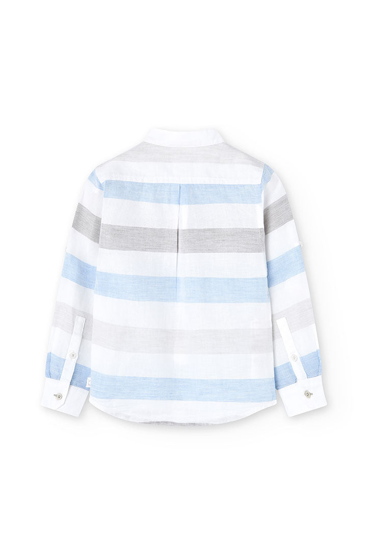 Buy Linen shirt long sleeves for boy -BCI - 738233 Online Lebanon, Online Shopping Lebanon