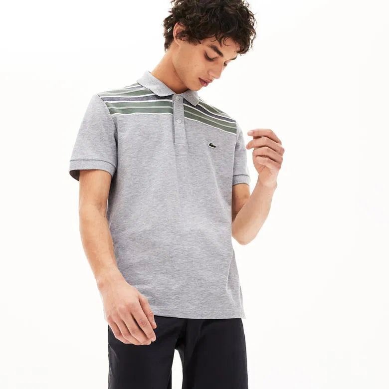 MEN CHEMISE COL BORD-COTES MA - PH5101