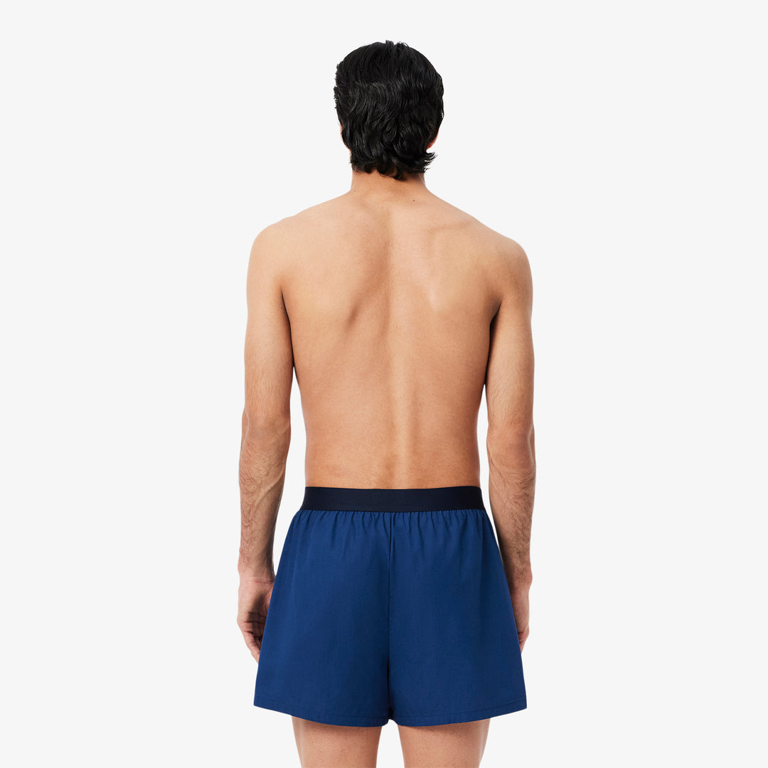 Pack Plain and Print Cotton Boxers - 7H2387