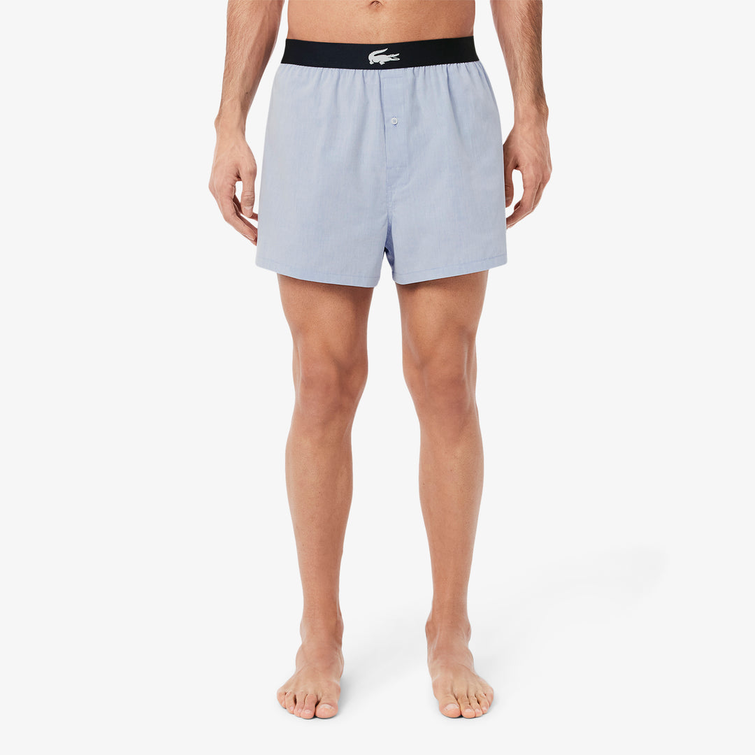 Pack Plain and Print Cotton Boxers - 7H2387