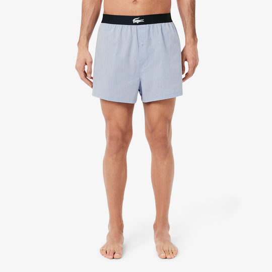 Pack Plain and Print Cotton Boxers - 7H2387