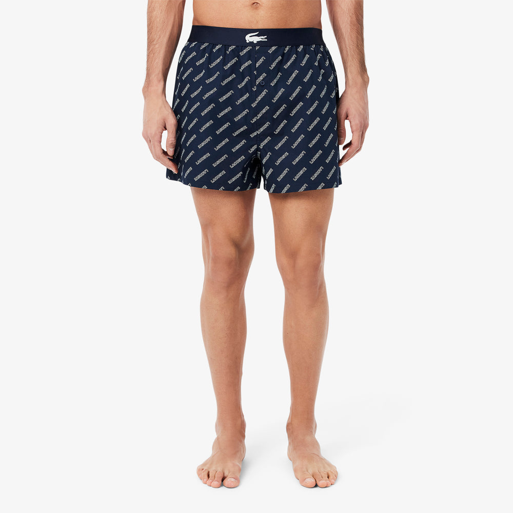 Pack Plain and Print Cotton Boxers - 7H2387