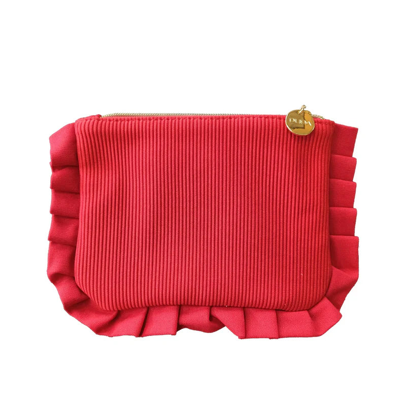 RED RUFFLES POCHETTE - MYHOLDAL LEBANON