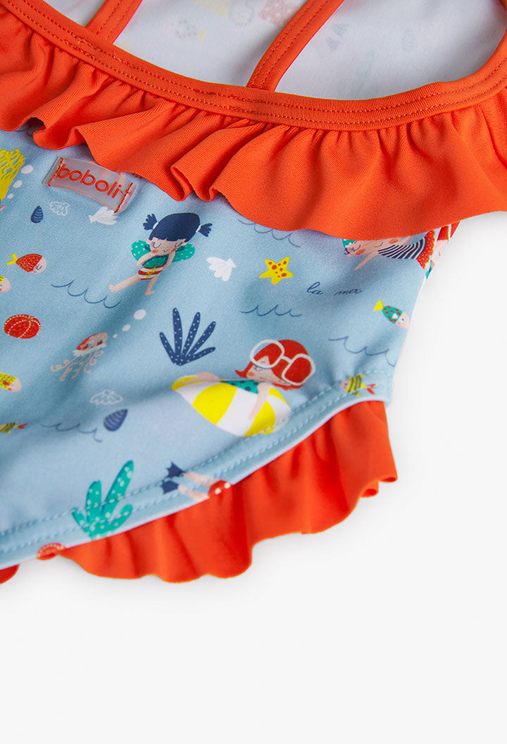 Buy Swimsuit printed for baby girl - 808017 Online Lebanon, Online Shopping Lebanon
