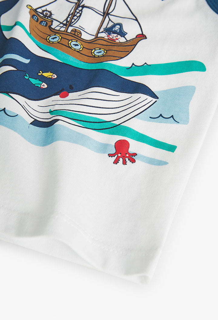 Buy Knit t-Shirt suspenders for baby -BCI - 818007 Online Lebanon, Online Shopping Lebanon