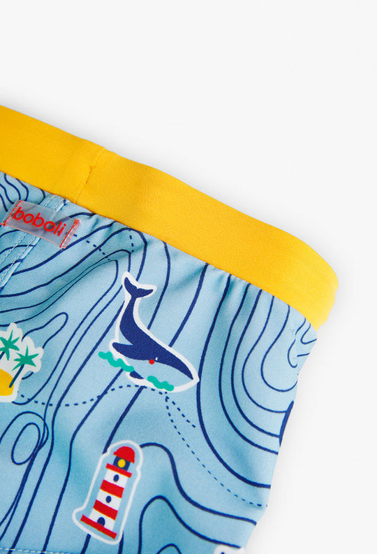 Buy Swimsuit polyamide printed for baby boy - 818030 Online Lebanon, Online Shopping Lebanon