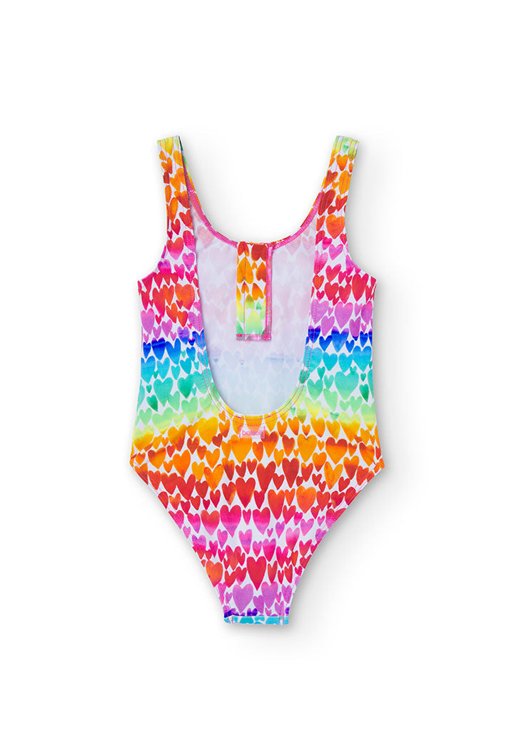 Buy Swimsuit hearts for girl - 828097 Online Lebanon, Online Shopping Lebanon