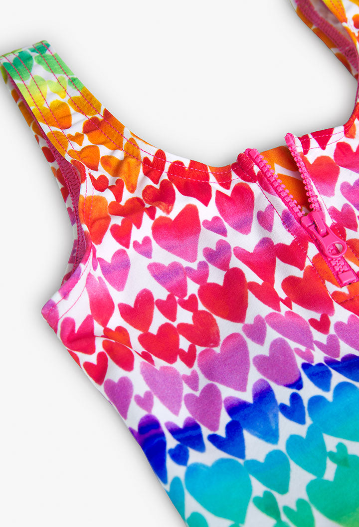 Buy Swimsuit hearts for girl - 828097 Online Lebanon, Online Shopping Lebanon