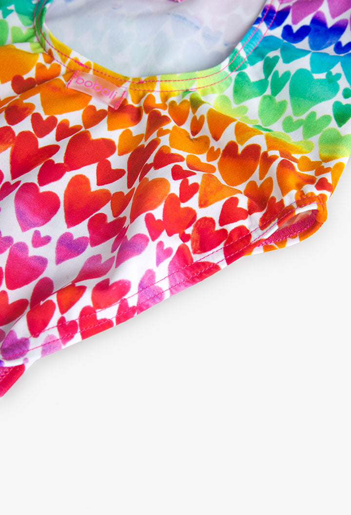 Buy Swimsuit hearts for girl - 828097 Online Lebanon, Online Shopping Lebanon