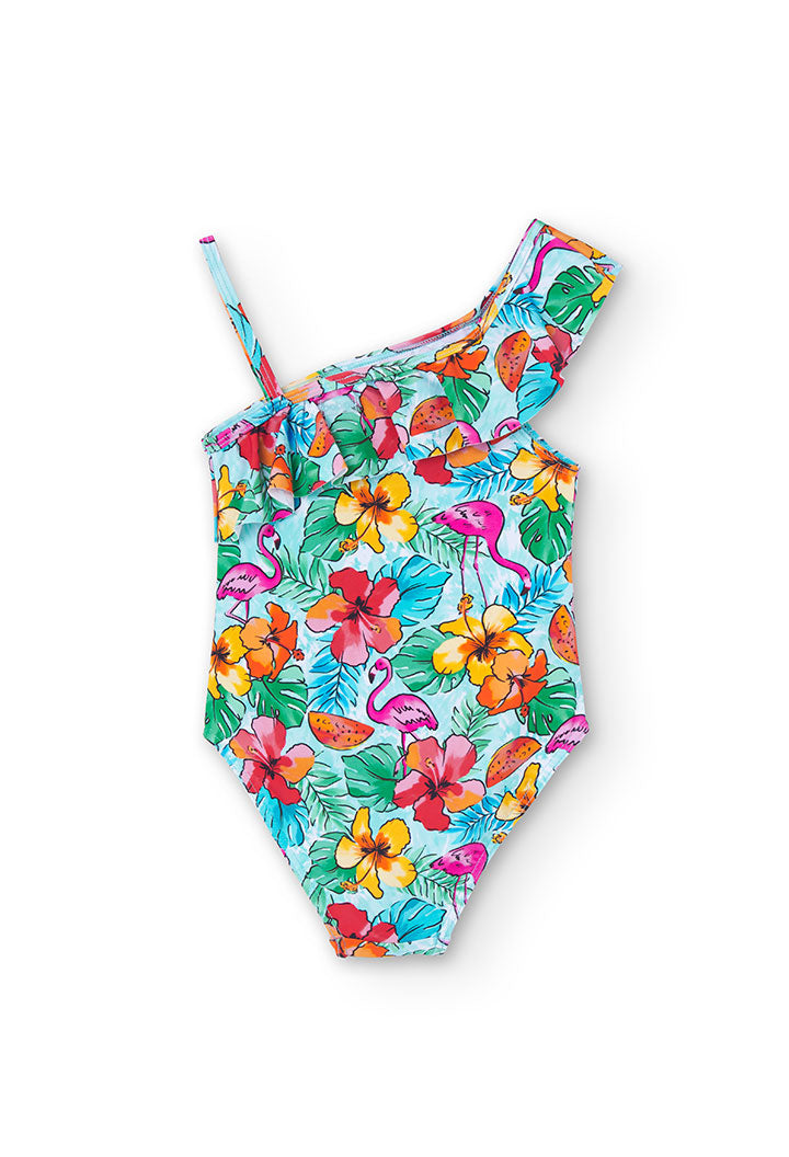 Buy Swimsuit with ruffles for girl - 828301 Online Lebanon, Online Shopping Lebanon