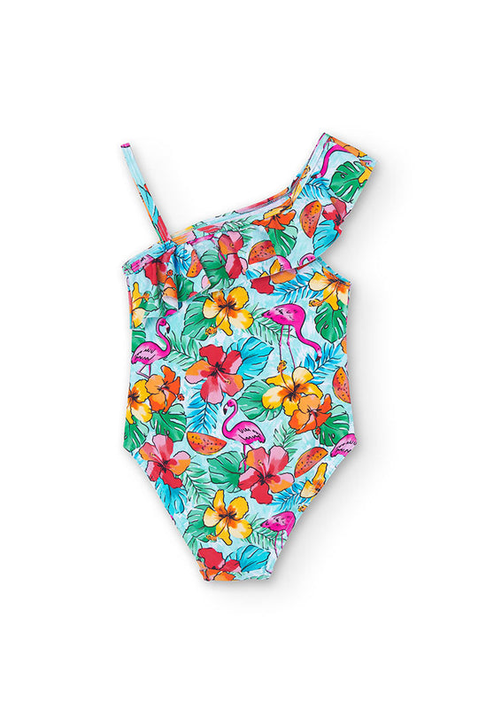 Buy Swimsuit with ruffles for girl - 828301 Online Lebanon, Online Shopping Lebanon
