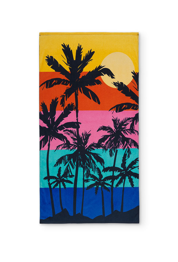 Buy Towel printed "palm trees" for boy - 838155 Online Lebanon, Online Shopping Lebanon
