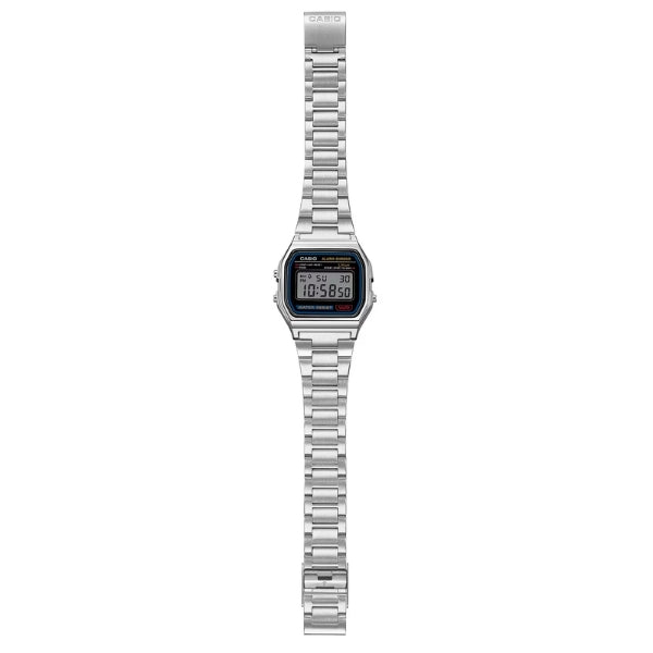 Casio Vintage Digital Unisex Metal Watch A158WA-1DF