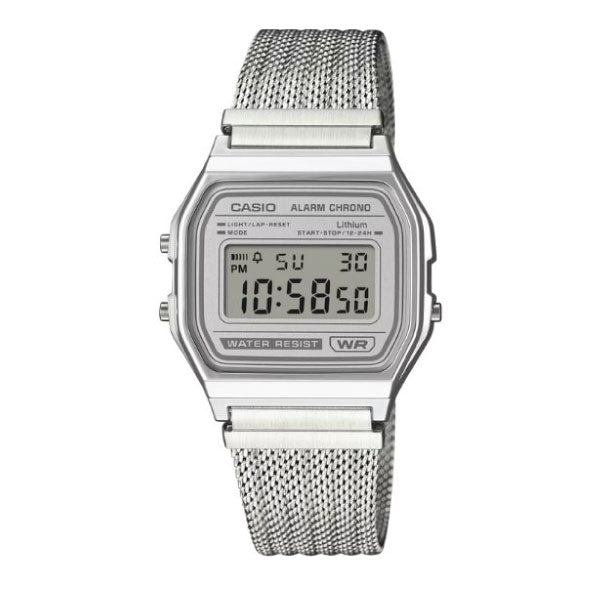 CASIO VINTAGE DIGITAL UNISEX WATCH A158WEM-7DF