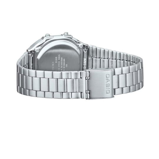 Casio Vintage Digital Unisex Metal Watch A168WA-1WDF
