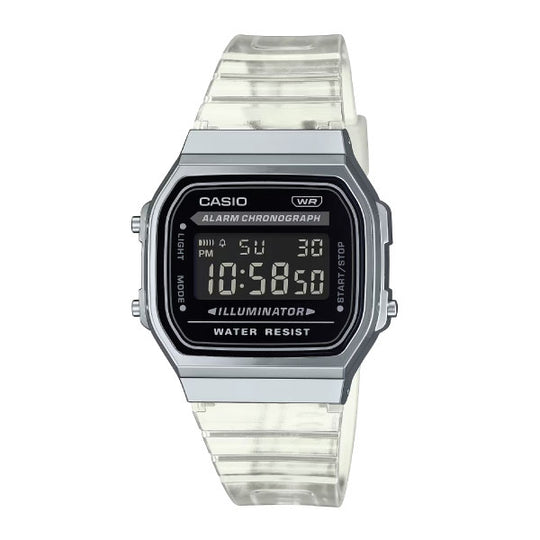 Casio Vintage Digital Unisex Metal Watch A168XES-1BDF