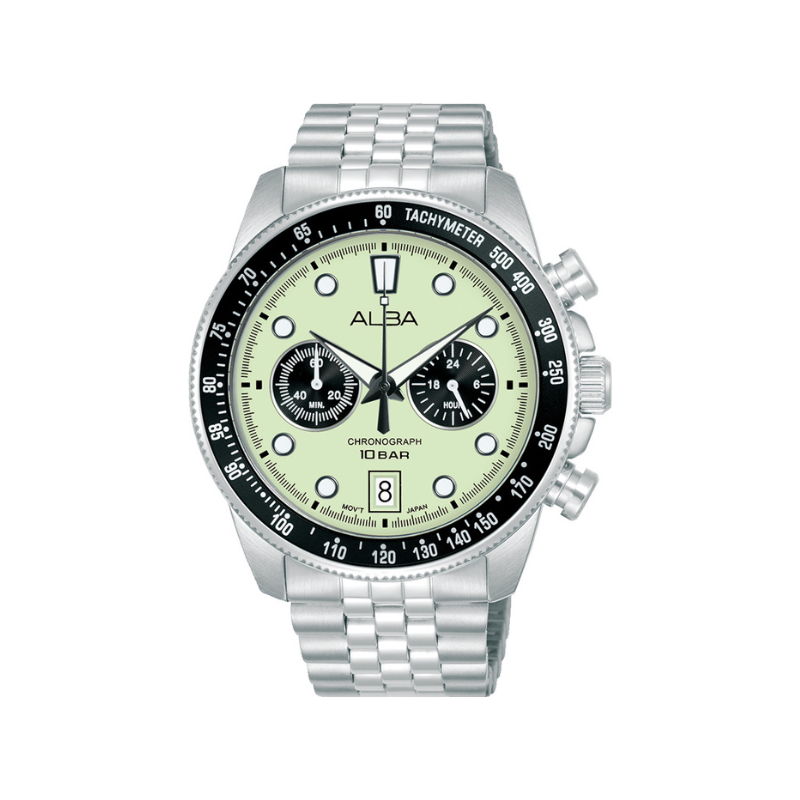 ACTIVE LUMINOUS DIAL SILVER STEEL 43MM- A4B033X1