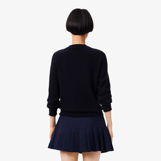 3D Knit Carded Wool Sweater - AF4160