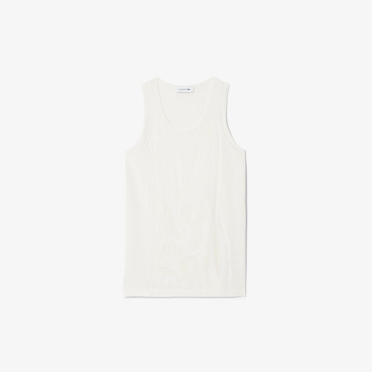 Mesh Crochet Tank Top - AF9854