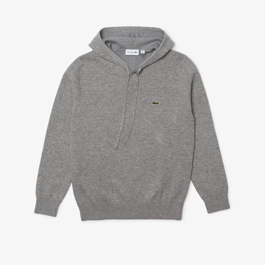 Men's Lacoste Classic Fit Contrast Interior Hooded Sweater - MYHOLDAL LEBANON