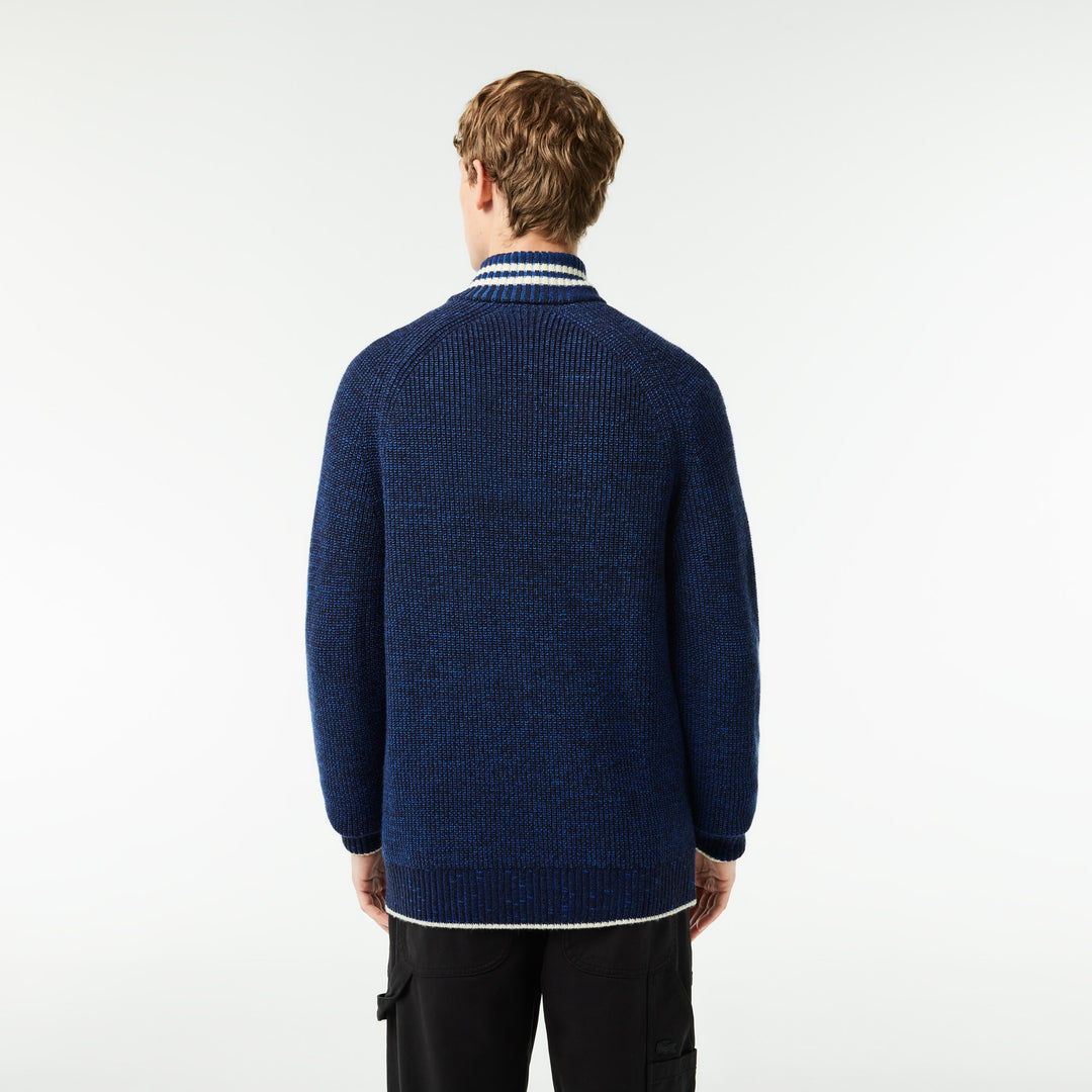 French Made High Neck Wool Sweater - AH0817 - MYHOLDAL LEBANON