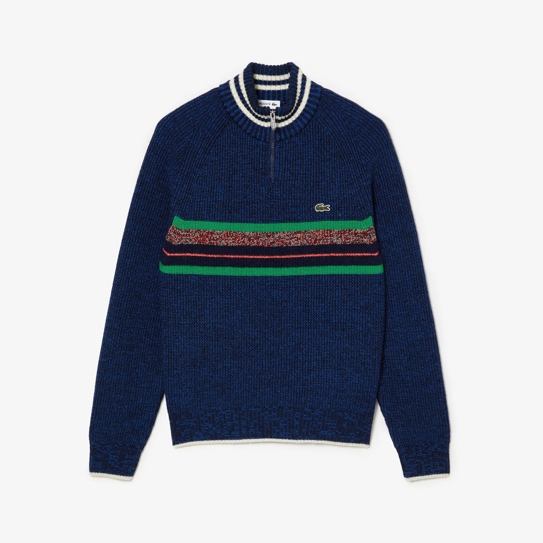 French Made High Neck Wool Sweater - AH0817 - MYHOLDAL LEBANON