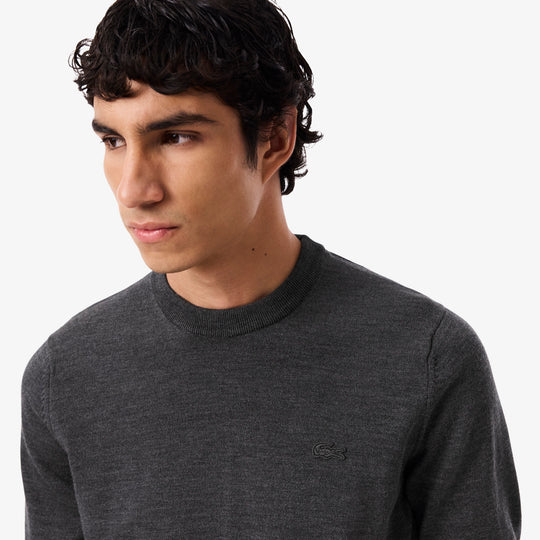 Merino Wool Crew Neck Sweater - AH1969