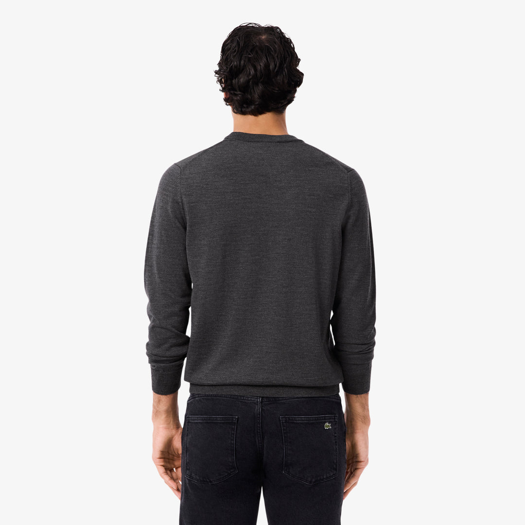 Merino Wool Crew Neck Sweater - AH1969