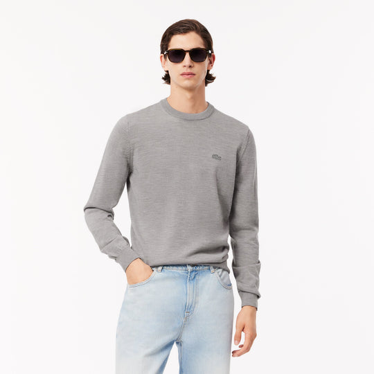 Merino Wool Crew Neck Sweater - AH1969