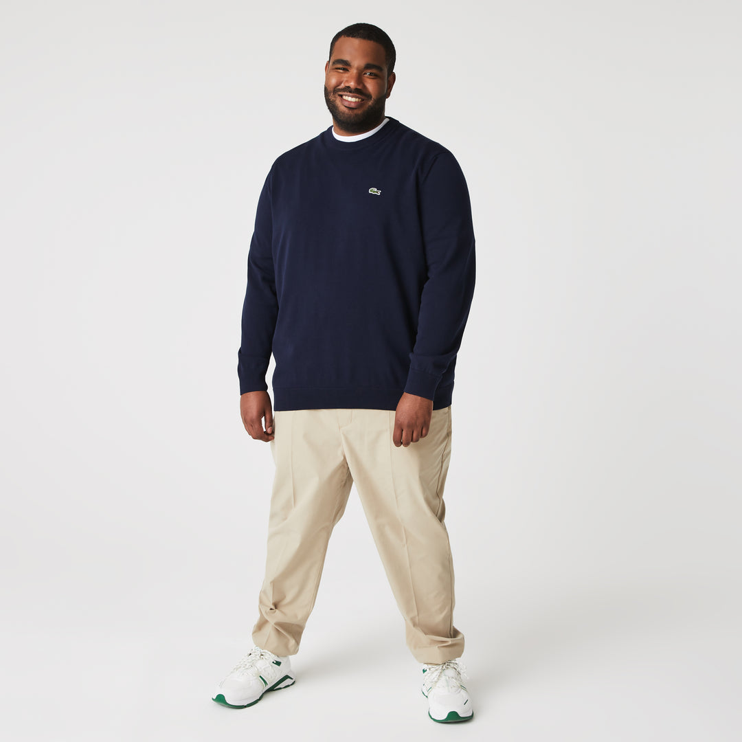 Men's Organic Cotton Crew Neck Sweater - AH1985