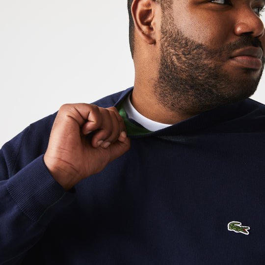 Men's Organic Cotton Crew Neck Sweater - AH1985