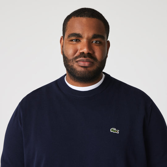 Men's Organic Cotton Crew Neck Sweater - AH1985