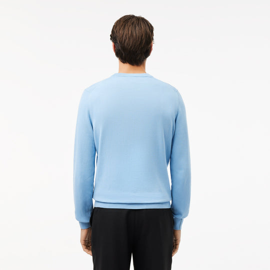 Monochrome Crew Neck Cotton Sweater - AH1985