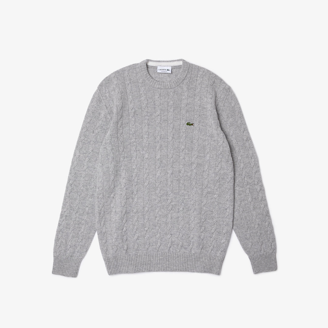 Shop The Latest Collection Of Outlet - Lacoste Men’S Crew Neck Wool Sweater - Ah1991 In Lebanon