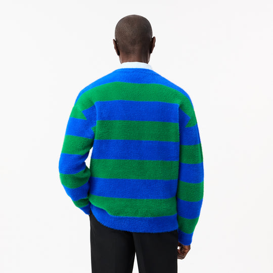 Relaxed Fit Fuzzy Knit Sweater - AH2915