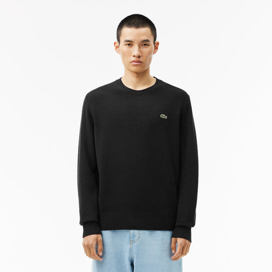 Carded Wool Crew Neck Sweater - AH2916