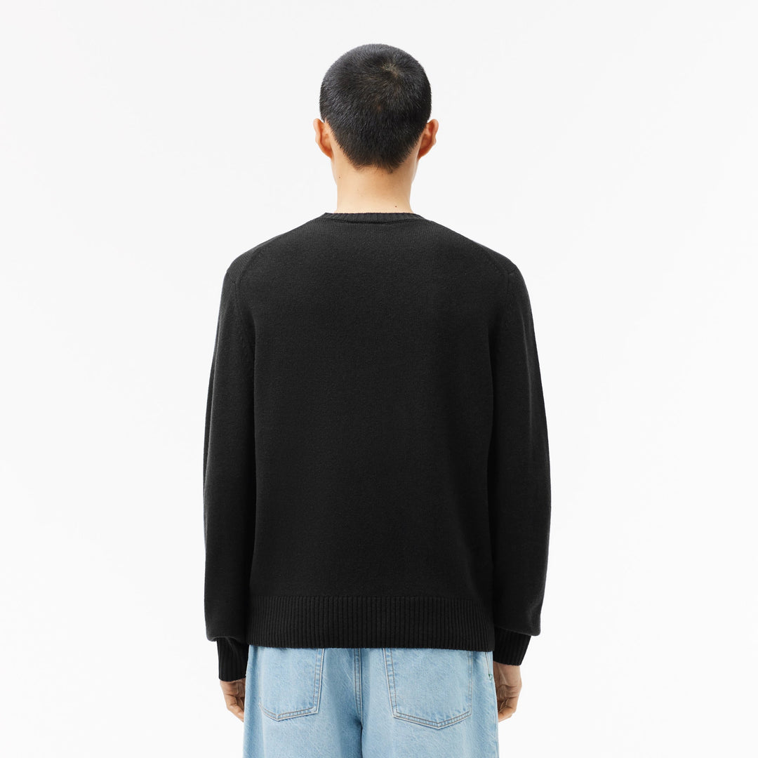 Carded Wool Crew Neck Sweater - AH2916