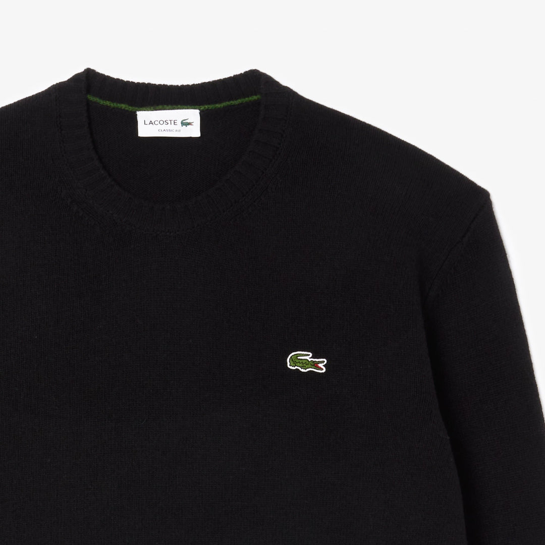 Carded Wool Crew Neck Sweater - AH2916