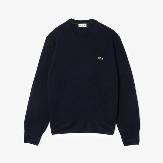 Carded Wool Crew Neck Sweater - AH2916