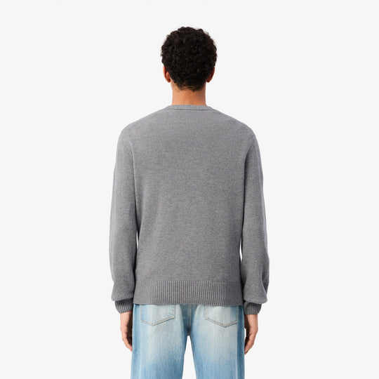 Carded Wool Crew Neck Sweater - AH2916