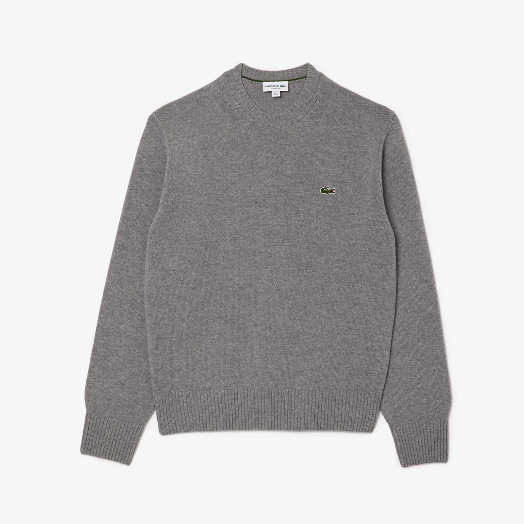 Carded Wool Crew Neck Sweater - AH2916