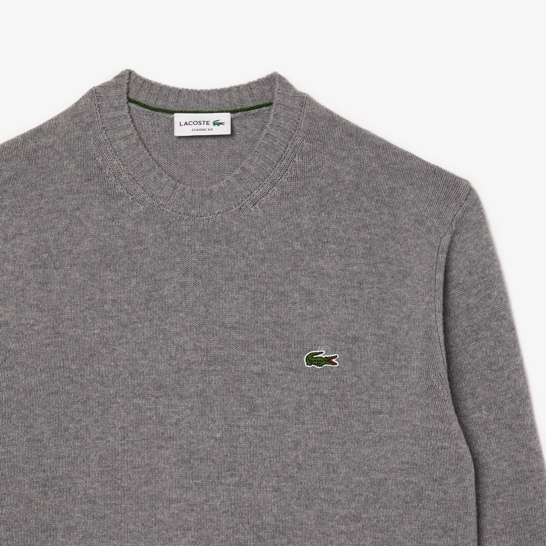 Carded Wool Crew Neck Sweater - AH2916